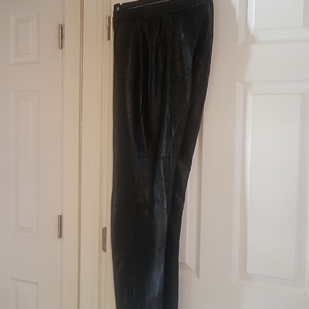 Ladies size 10 leather pants